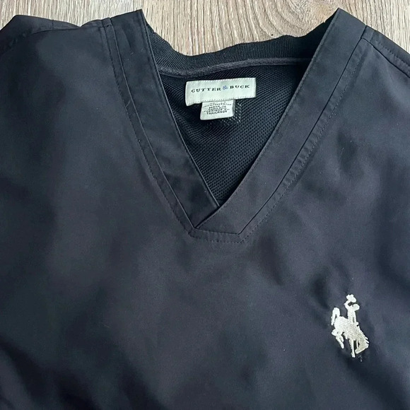 Cutter & Buck Pendleton Round-Up Windbreaker Golf‎ Vest Black Men's XL - Picture 3 of 7